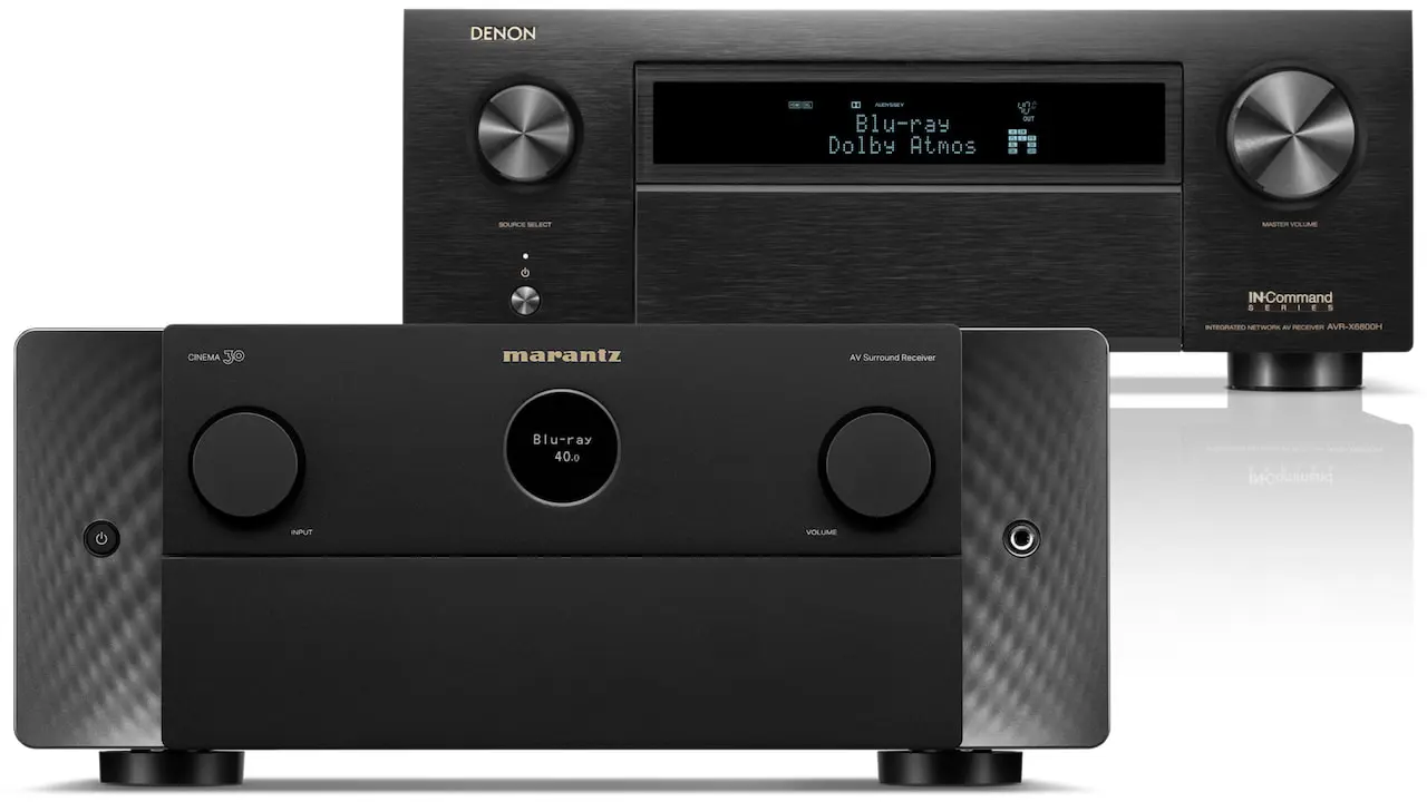 Denon vs Marantz AV Receivers: Best AV Receiver in 2026